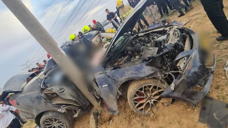 النقب : مصرع شاب عربي وإصابة آخر بحادث قرب تل السبع
